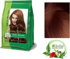 Prem Dulhan Henna - Natural Brown 125 g | صبغة شعر Prem 125 جم - Anwar Store