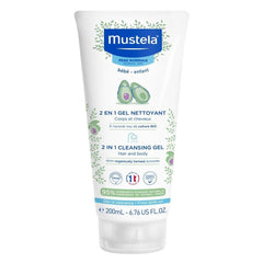 MUSTELA 2 IN 1 HAIR & BODY WASH 200 ML