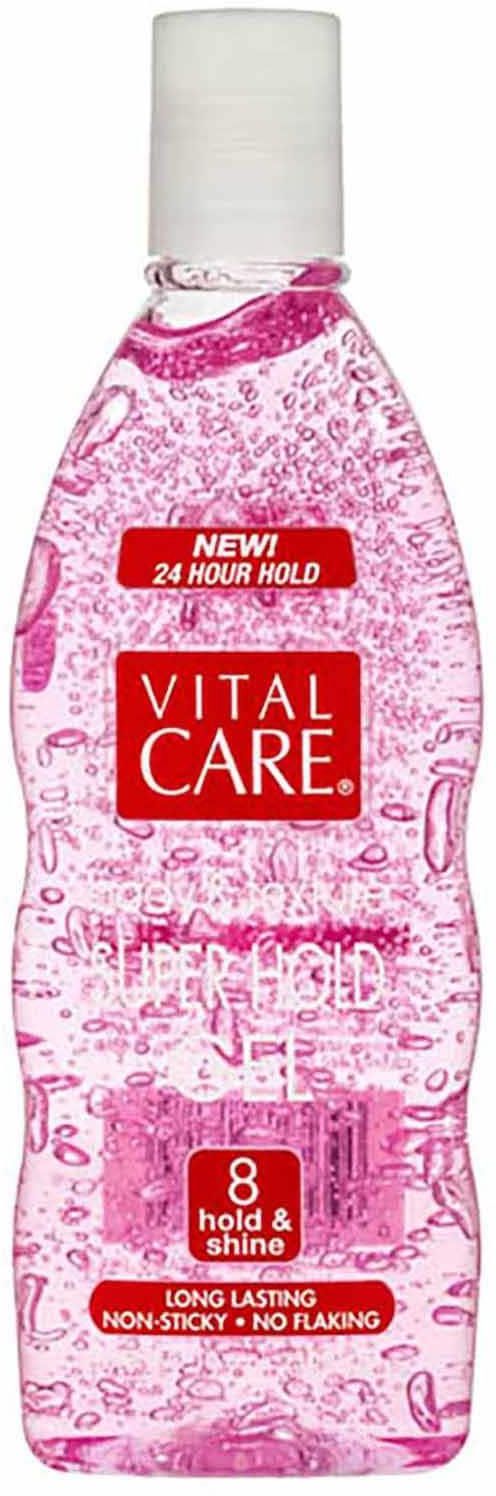 Vital Care Hair Gel, Super Hold , Hold 8 - 300 ml - Anwar Store