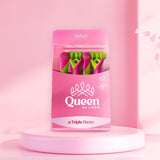 QUEEN TRIPLE BLADE RAZOR WITH MOISTURIZING STRIP (6+2) Q148