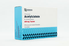 ACETYLCISTEIN 600MG 10SACHETS