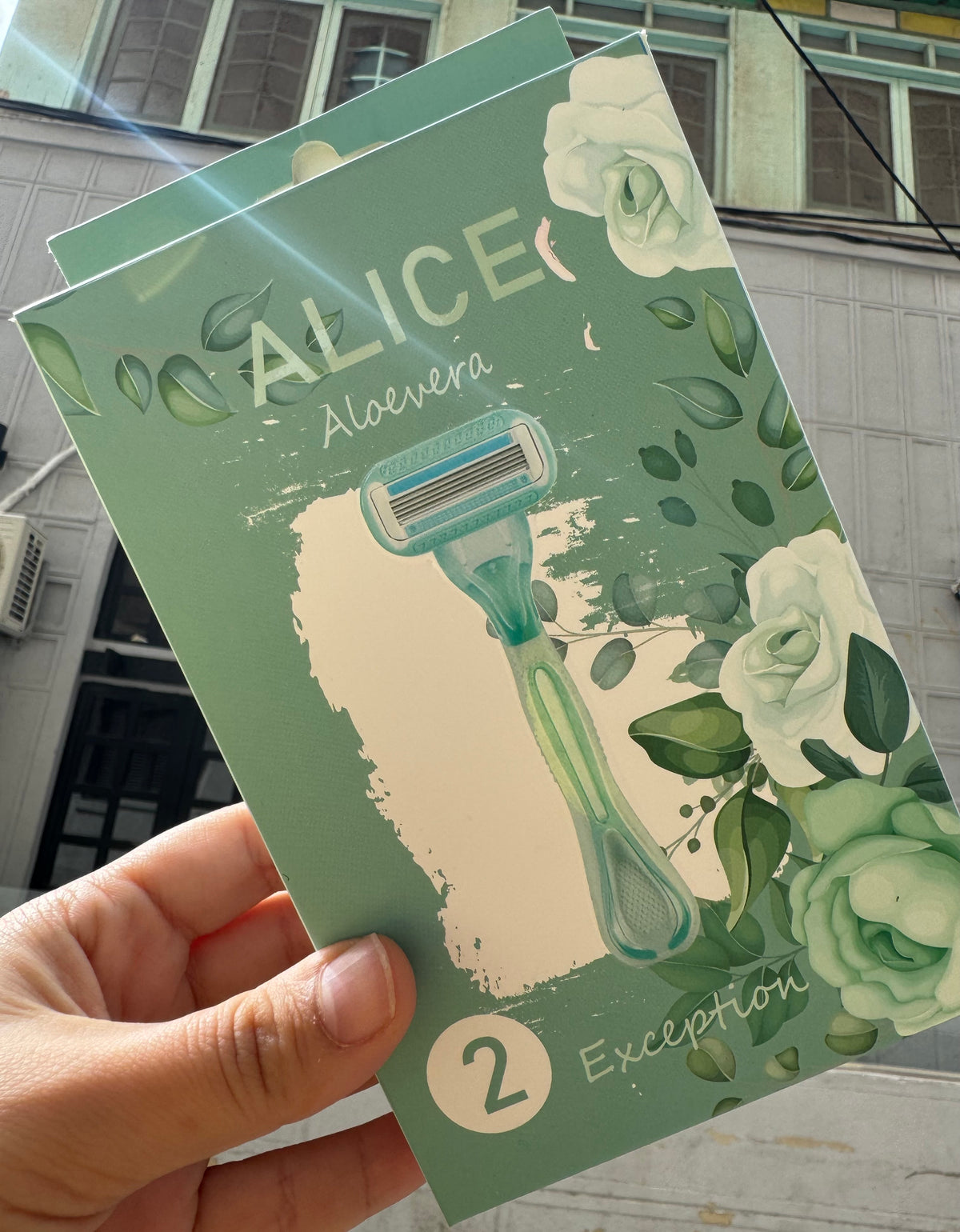 ALICE ALOEVERA EXCEPTION 2BLADES