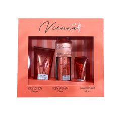 MOOD VIENNA SET BODY LOTION 150 GM BODY SPLASH 175 ML HAND CREAM 50 GM