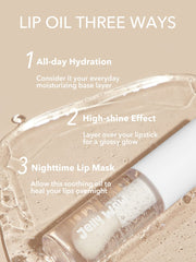 SHEGLAM JELLY WOW HYDRATING LIP OIL-LOCO FOR COCO