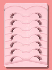 SHEIN 7PAIRS FALSE EYELASHES (PINK) 5545
