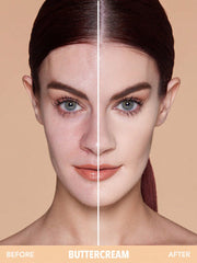 SHEGLAM SKIN-FOCUS HIGH COVERAGE POWDER FOUNDATION-BUTTERCREAM 11G