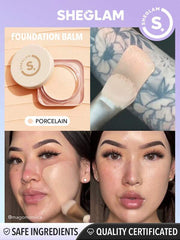 SHEGLAM FULL COVERAGE FOUNDATION BALM-PORCELAIN 15G