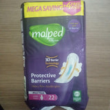 MOLPED PROTECTIVE BARRIERS MAXI THICK LONG 22PADS
