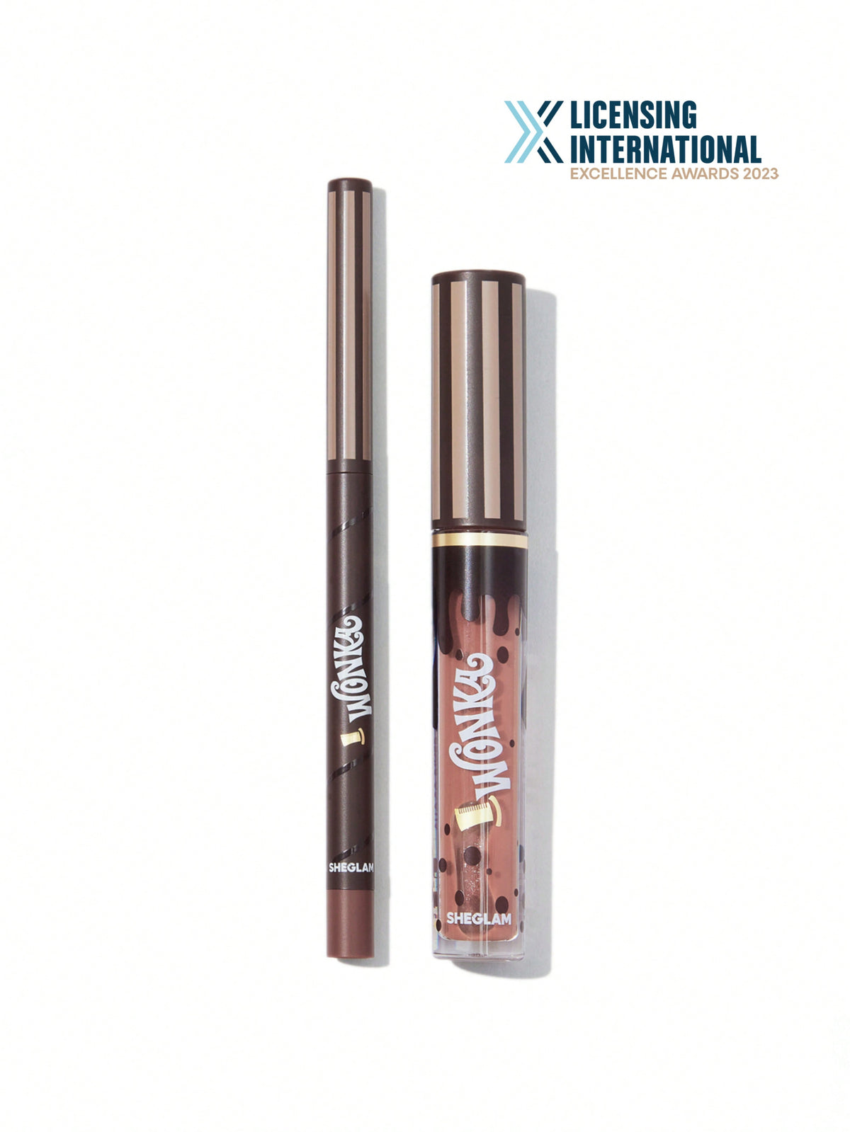 SHEGLAM WILLY WONKA COCOA KISS LIP DUO-BROWNIE BITE