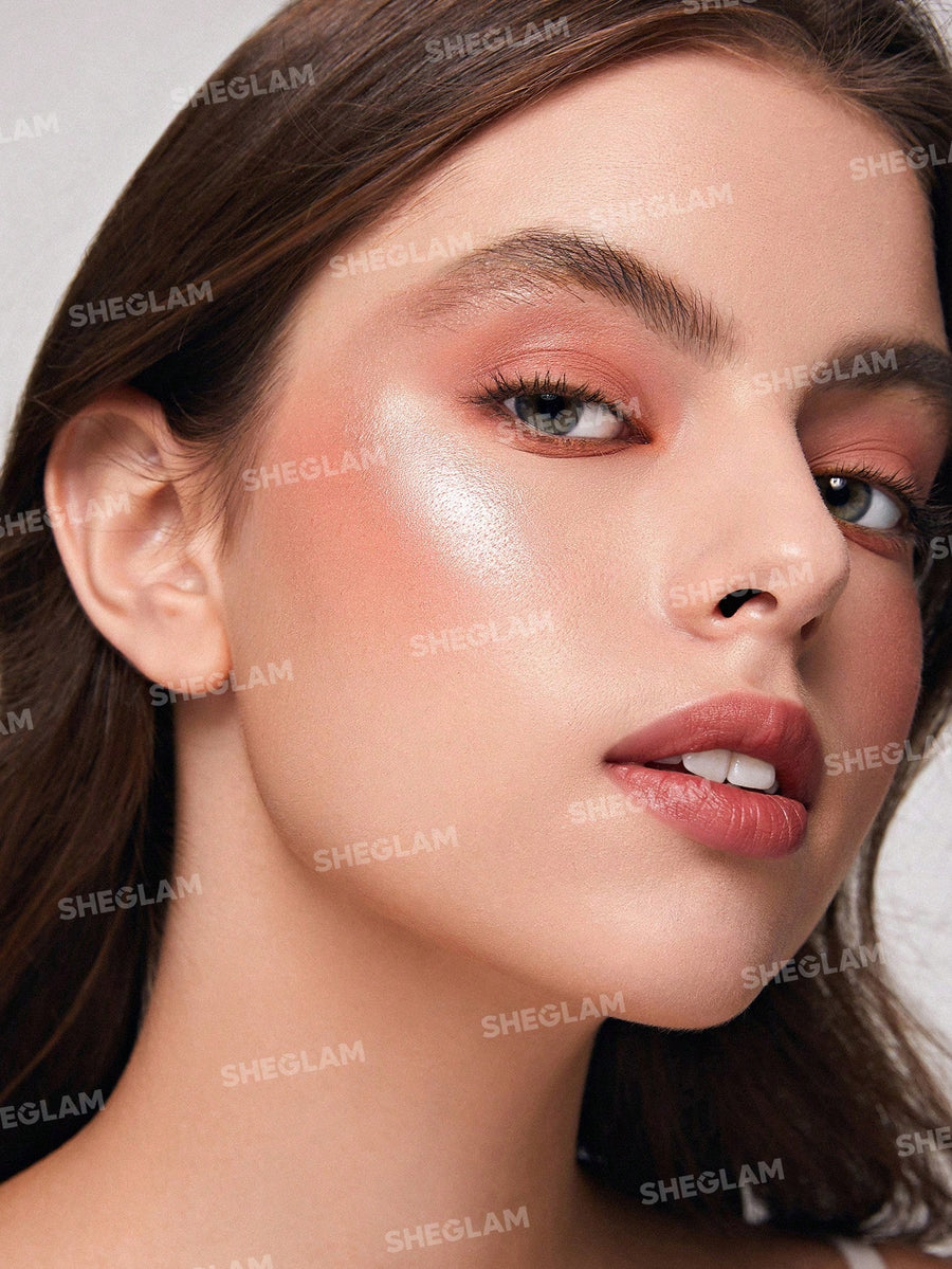 SHEGLAM GLAM 101 HYBRID HIGHLIGHTER & BLUSH DUO-SEVILLE