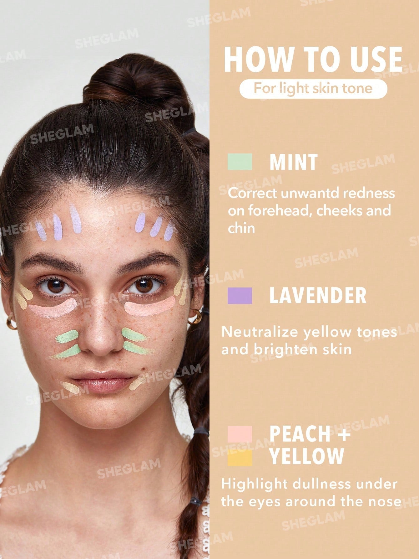 SHEGLAM LIKE MAGIC COLOR CORRECTING CONCEALER-YELLOW 3.8G