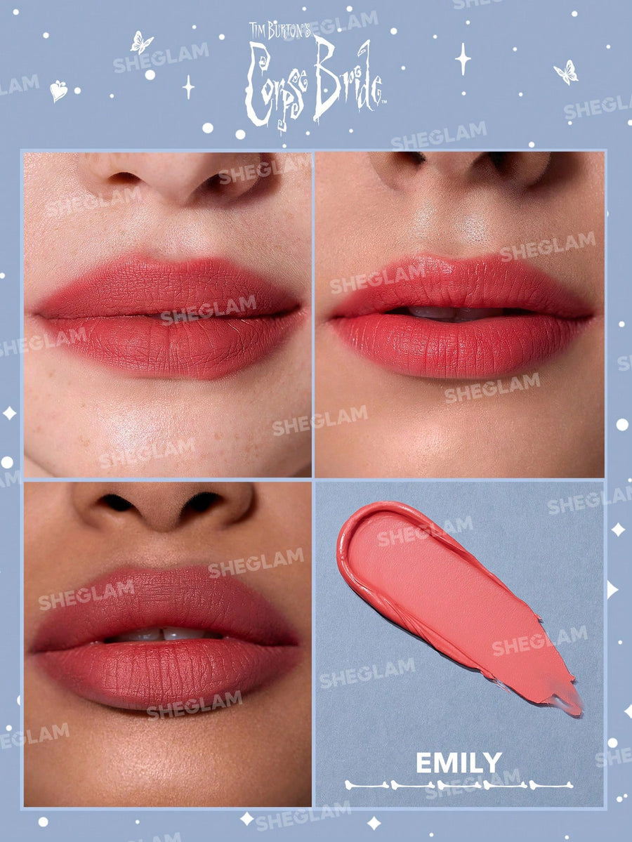 SHEGLAM CORPSE BRIDE COLLECTION EVERLASTING LOVE LIQUID LIPSTICK-EMILY 3.1ML