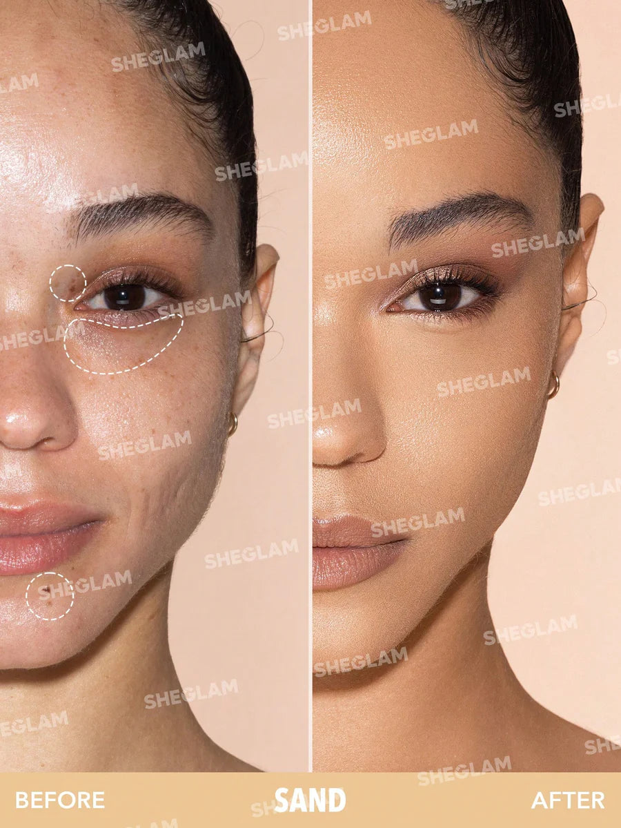 SHEGLAM PERFECT SKIN HIGH COVERAGE CONCEALER-SAND 4.5G