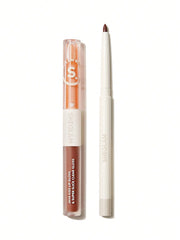 SHEGLAM MOODY TAUPE LIP LINER & LIP DUO SET