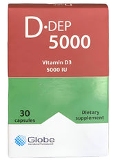 D.DEP 5000 VITAMIN D3 30 CAP