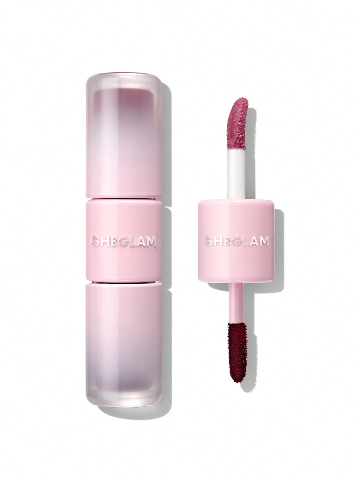 SHEGLAM LINE TO SHINE BERRY MILKSHAKE 311 LIP STAIN&GLOSS DUO 2ML