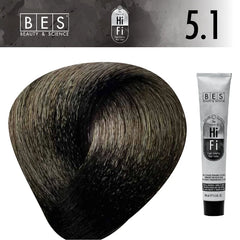 BES The Future Of Hi Fi Hair Color No.5.1 100ML
