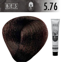 BES The Future Of Hi Fi Hair Color No.5.76 100ML