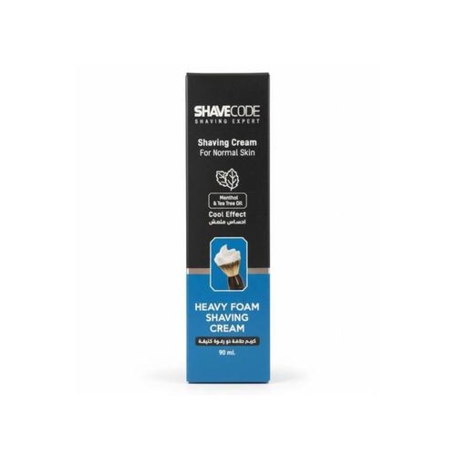 Shave Code | Shave Code Shaving Cream for Normal Skin with Menthol - 90 ml