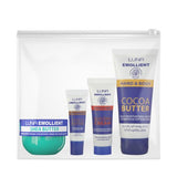 Luna mollient Bag Bundle (Lip Therapy+ Super Emollient+ Emollient Cream 40+ Emollient Body Cream 75)