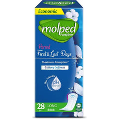 MOLPED PANTYLINER FIRST & LAST DAYS LONG 28PCS