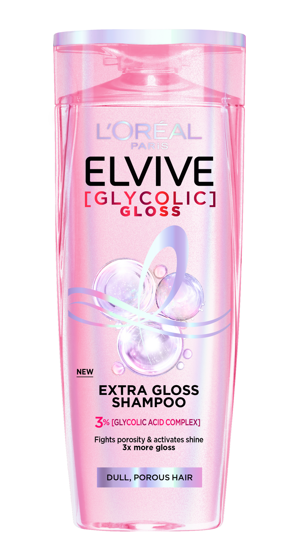 LOREAL ELVIVE GLYCOLIC GLOSS SHAMPOO 600ML