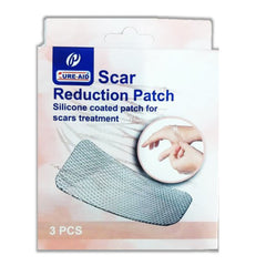CURE-AID SILICON PATCH FOR SCAR 3PCS