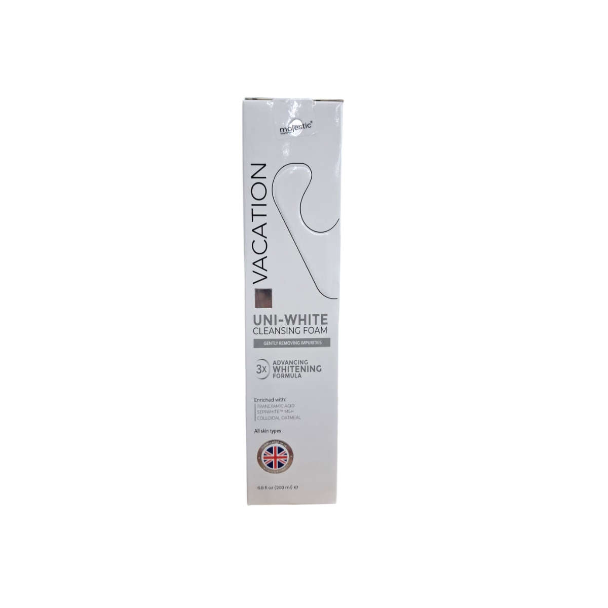 VACATION UNI-WHITE CLEANSING FOAM 200ML