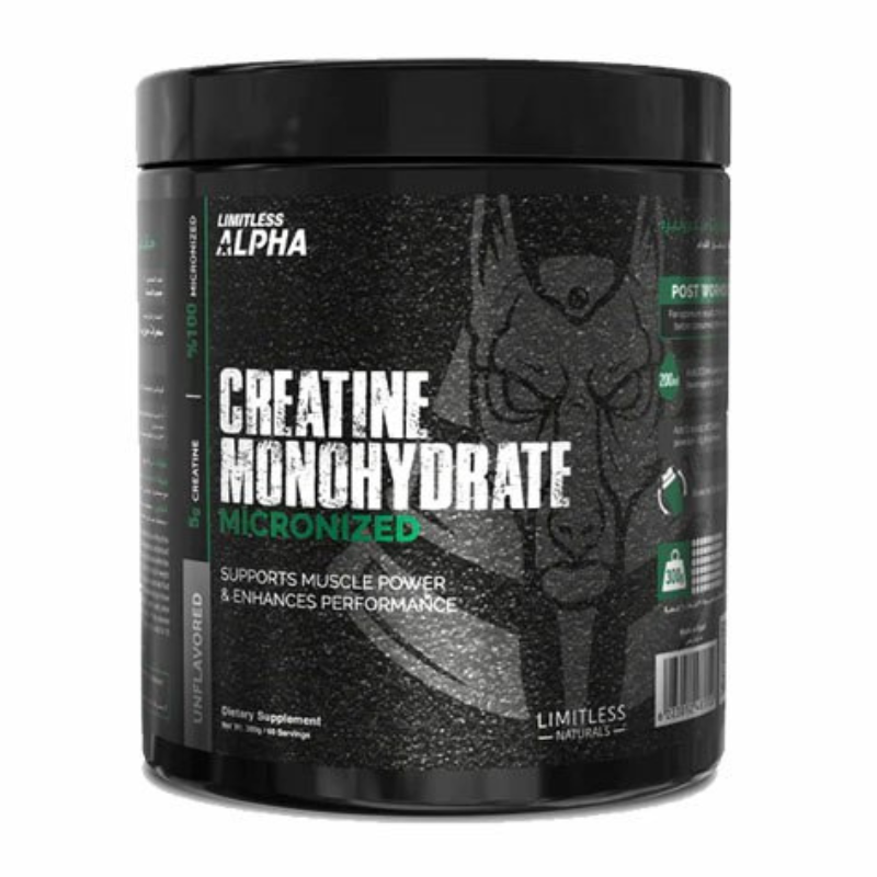 LIMITLESS ALPHA CREATINE MONOHYDRATE 300GM