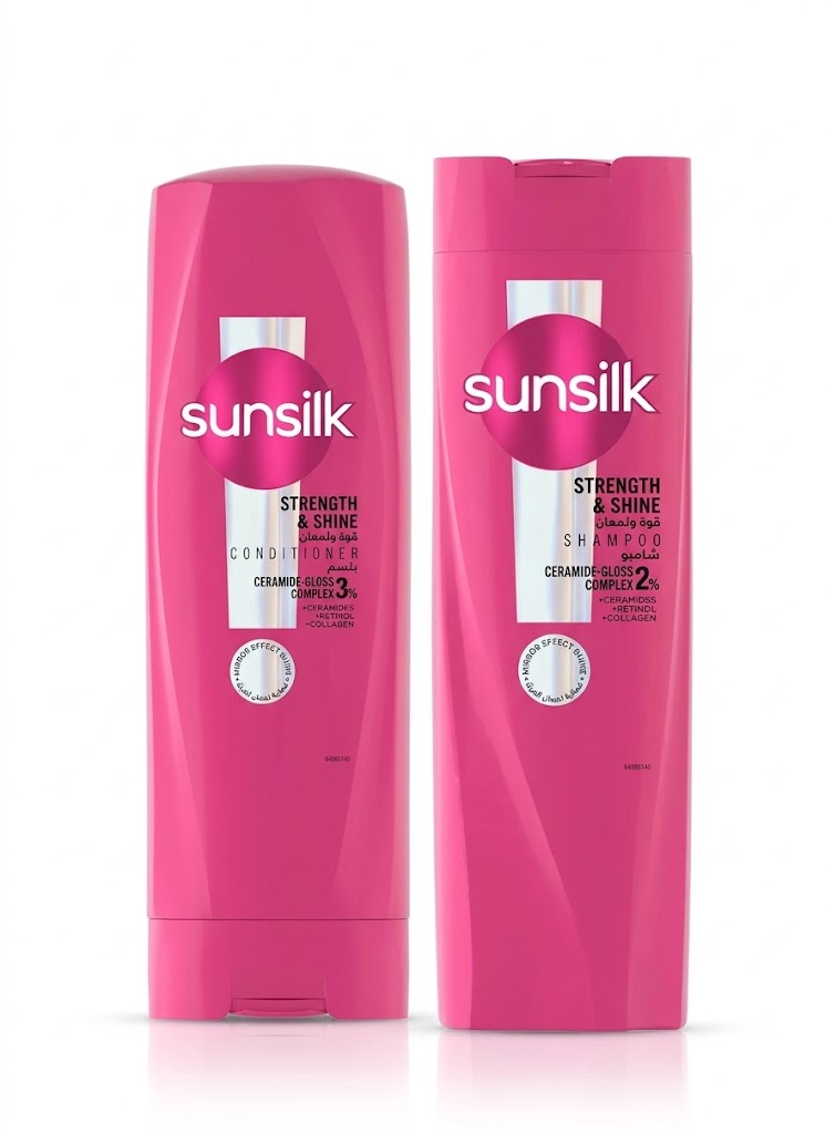 SUNSILK SHAMPOO + CONDITIONER STRENGTH&SHINE 350ML