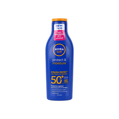 NIVEA SUN LOTION PROTECT &  MOISTURE SPF50+ 200ML