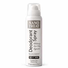 NANO TREAT DEODORANT SPRAY FRAGRANCE FREE 150ML