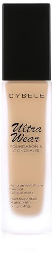 Cybele Ultra Wear Foundation & Concealer - 04 Soft Beige