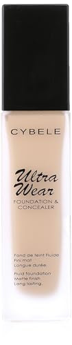 Cybele Ultra Wear Foundation & Concealer - 01 Porcelain