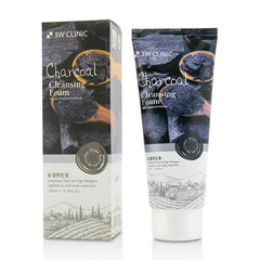 3W CLINIC CHARCOAL CLEANSING FOAM 100ML - Anwar Store