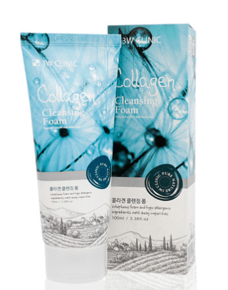 3W Clinic Collagen Cleansing Foam - Anwar Store