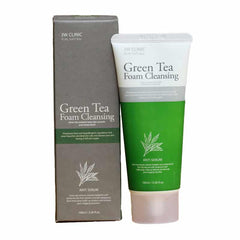 3W CLINIC GREEN TEA CLEANSING FOAM 100ML