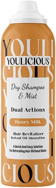 Youlicious Dry Shampoo & Hair Mist Honey Milk 200ml