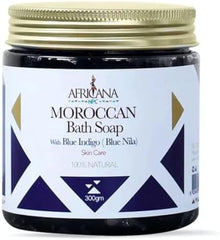 AFRICANA MOROCCAN BATH SOAP WITH BLUE NILA 300GM