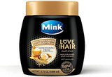 Mink Love Your Hair Conditioning Cream ARGAN OIL & WHEAT CREAM OIL 400ML