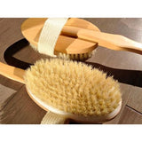 DRY BRUSH WOODEN WITH HANDLE