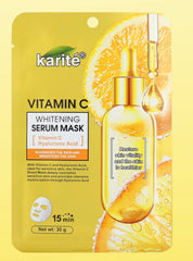karite Vitamin C and hyaluronic acid Whitening serum mask 30ml