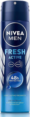 NIVEA MEN FRESH ACTIVE 48H PROTECTION DEODORANT SPRAY 150ML