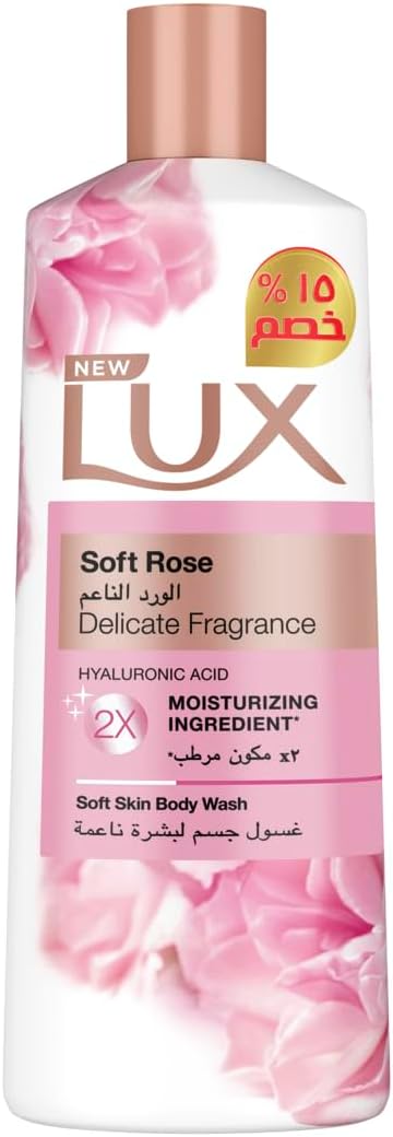 LUX SOFT ROSE BODY WASH 500ML DISC 10%