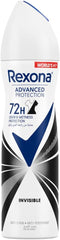 REXONA ADVANCED PROTECTION ODOR & WETNESS PROTECTION INVISINLE 150ML OFFER