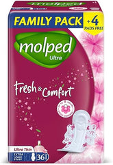 Molped Ultra Thin Extra Long 36 Pads - فوط صحية أنور