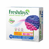 FRESHDAYS LONG SCENTED 52+20 PANTYLINERS