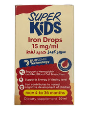 SUPER KIDS IRON DROPS 30ML