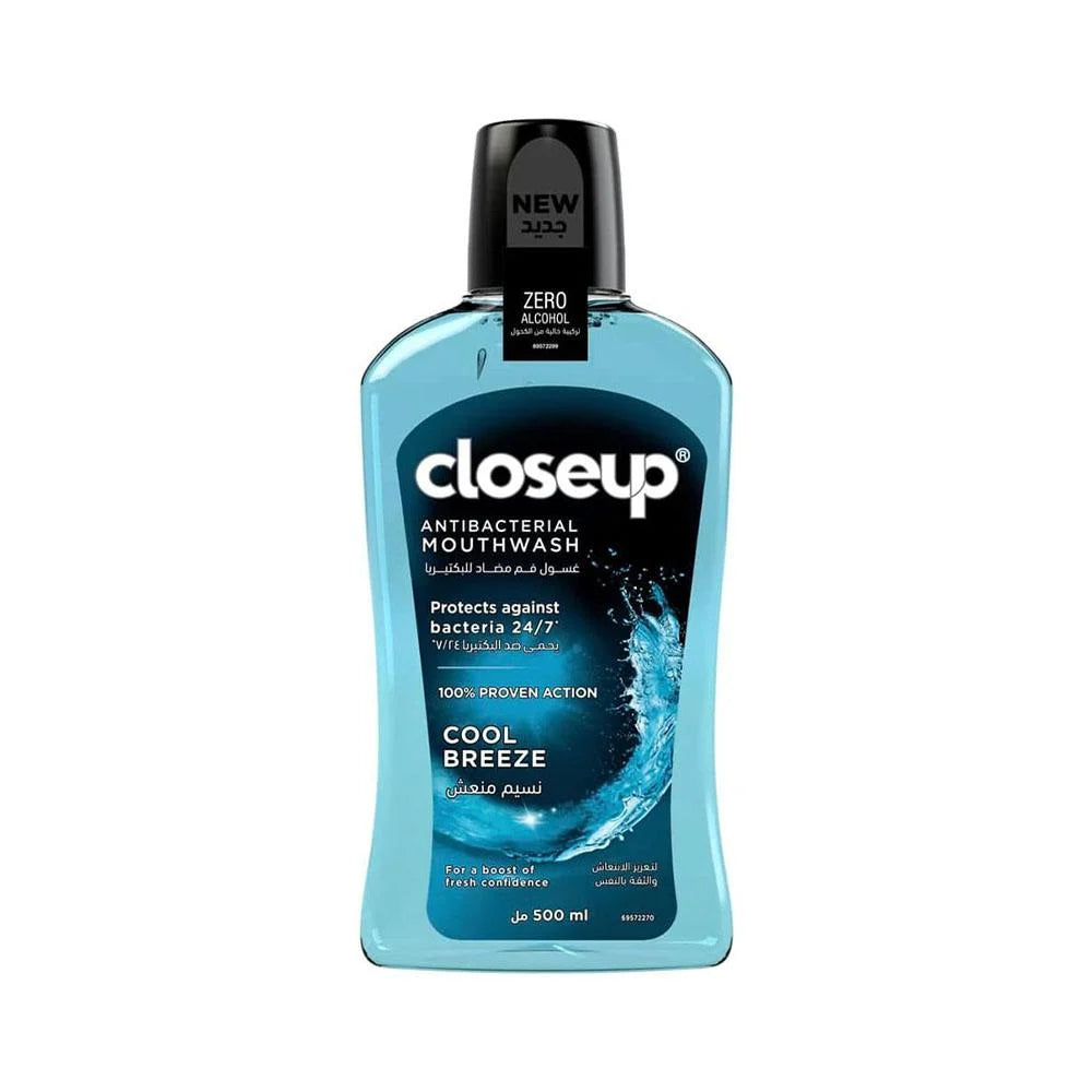 CLOSEUP COOL BREEZE MOUTH WASH 500ML