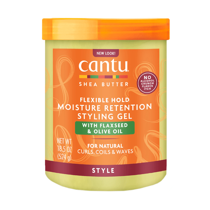 Cantu Shea Butter Styling Gel With Flaxseed & Olive Oil - 524g